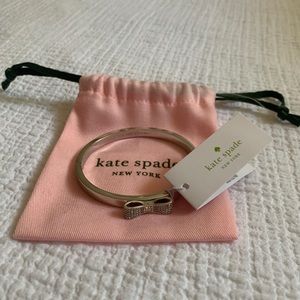 Kate Spade pave bow bangle